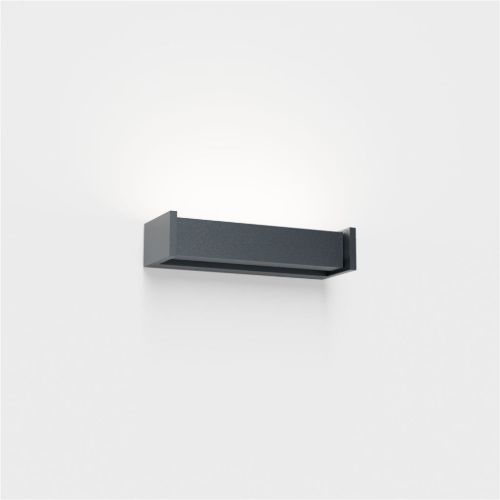 Lampefeber Slat One Outdoor Wand-/Deckenleuchte B: 22 cm - Anthrazit (RAL 7016)
