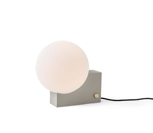 &Tradition SHY1 Journey Table & Wall Lamp H: 24cm - Silk Grey