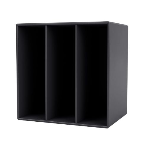 Montana QS Mini 1104 Modul med Vertikale Hylder 35x35 cm - 04 Anthracite