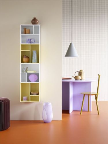 Montana Mini 1302 Modul mit Regalen 35x35 cm - 101 New White