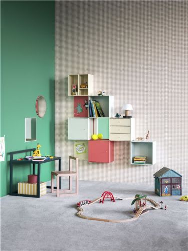 Montana Mini 1007 Modul mit 3 Schubladen 35x35 cm - 04 Anthrazit