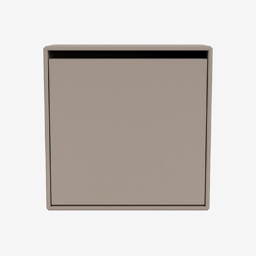 Montana Hall 4240 Schuhschrank 46,8 x 46,8 x 20 cm – 141 Trüffel