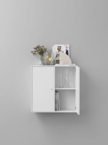 Montana Selection 1118 Cover Cabinet mit Aufhängebügel 69,6 x 69,6 cm – 01 Weiß