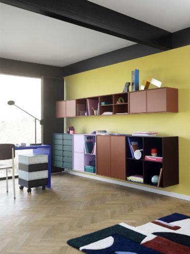 Montana Selection 1118 Cover Schrank mit Hängebeschlägen 69,6 x 69,6 cm – 140 Pomelo
