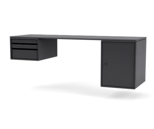 Montana Selection Workshop Skrivebord 140,7x48,4x46,8 cm - 04 Anthracite