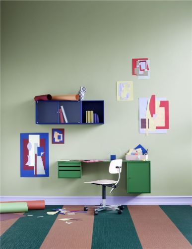 Montana Selection Workshop Schreibtisch 140,7x48,4x46,8 cm - 150 Vanille