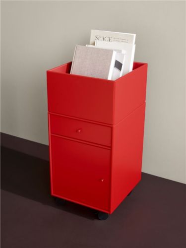 Montana Selection Runner Aufbewahrung auf Rollen H: 73,8 cm – 101 New White