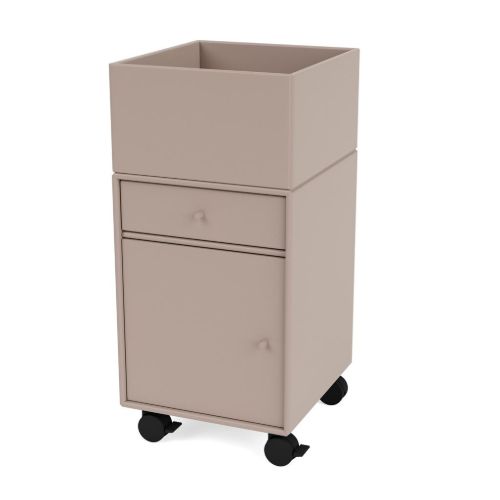 Montana Selection Runner Opbevaring på hjul H: 73,8 cm - 137 Mushroom