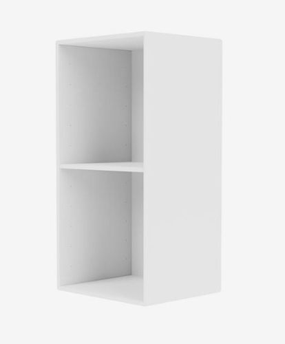 Montana 12 mm System 1261 Reol med ophængsbeslag 35,4x69,6x30 cm - 101 New White