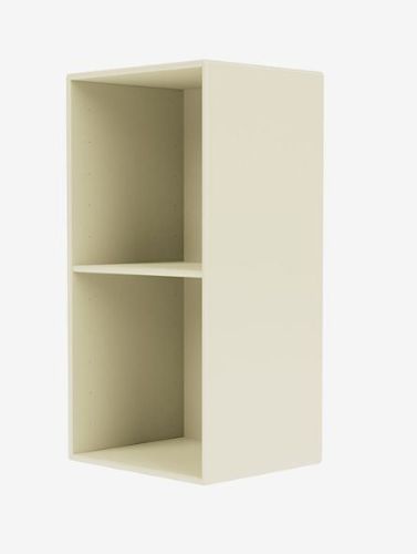 Montana 12 mm System 1261 Reol med ophængsbeslag 35,4x69,6x30 cm - 150 Vanilla