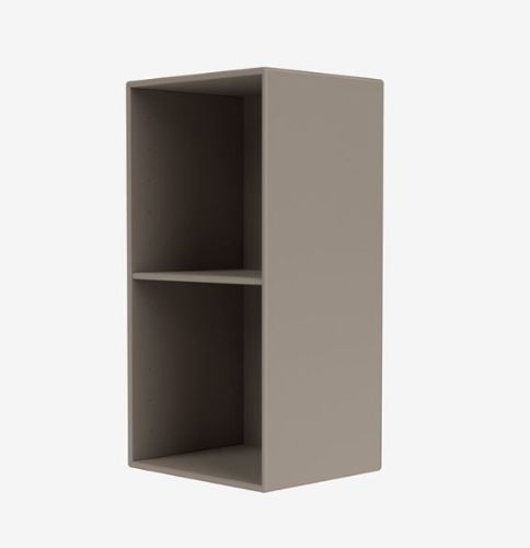 Montana 12 mm System 1261 Reol med ophængsbeslag 35,4x69,6x30 cm - 141 Truffle