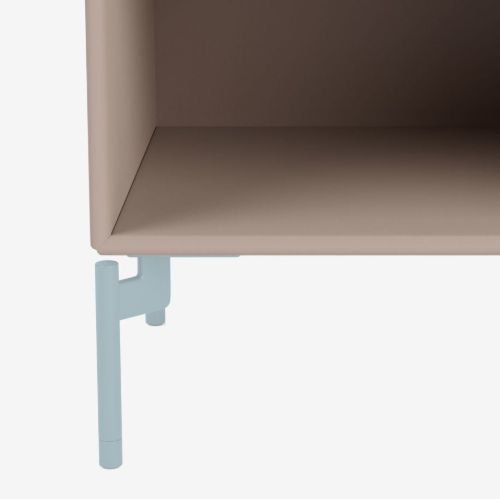 Montana MB126 Ben til reolmodul 4 stk. H: 12,6 cm - 148 Flint