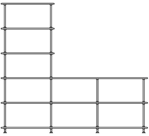 Montana Free 522000 Rack 203,4 x 178,1 cm – 165 Rote Bete