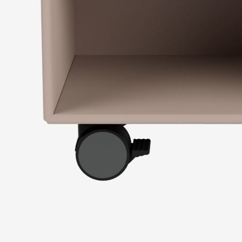 Montana SRCO Hjul til reolmodul 4 stk. H: 7,8 cm - 04 Anthracite