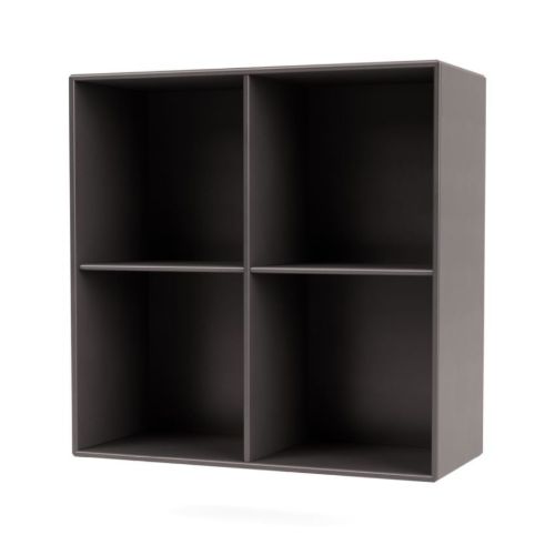 Montana Selection 1112 Show Bogreol med ophængsbeslag 69,6x69,6 cm - 35 Coffee