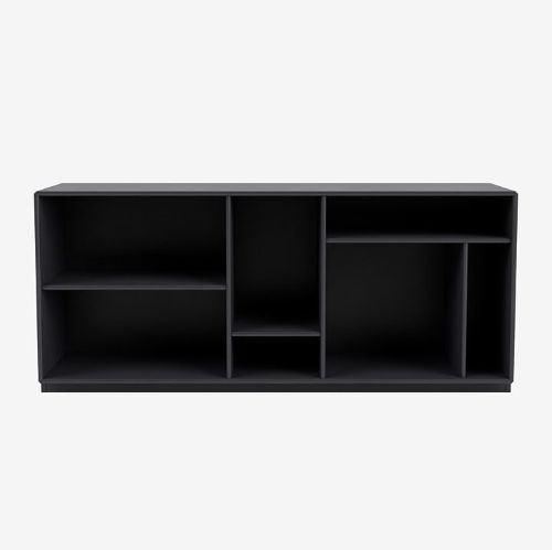 Montana Mega 200801 Beistelltisch mit Sockel 3 cm 115,2x38 cm - 04 Anthrazit