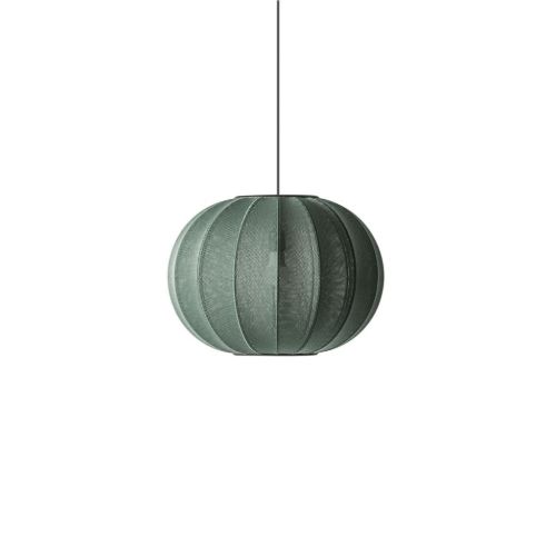 Made By Hand Knit-Wit Round Pendant Ø:45cm - Tweed Green