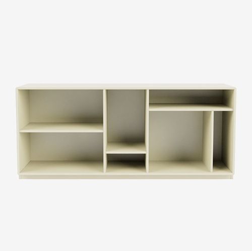 Montana Mega 200801 Beistelltisch mit Sockel 3 cm 115,2x38 cm - 150 Vanille