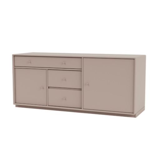 Montana Mega 200802 Skænk med sokkel 3 cm 115,2x38 cm - 137 Mushroom