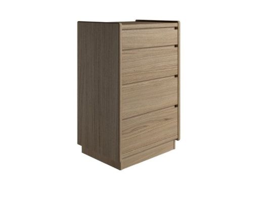 Kaagaard 445037 Kommode med Sokkel 50x68x37cm - Oliebehandlet Eg
