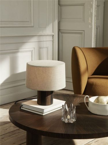 Ferm Living Eclipse Lampenschirm Kurz Ø: 33 cm - Sand OUTLET