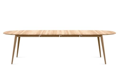 Bruunmunch PLAYdinner Lamé Esstisch mit Verlängerung inkl. 2 zusätzliche Bretter 180x105 cm – Eiche natur geölt