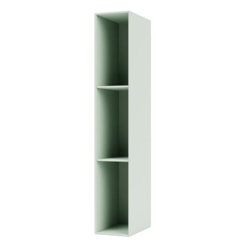 Montana Sidehængt Reol m. 3 Hylder Højre H: 138 cm - 161 Mist