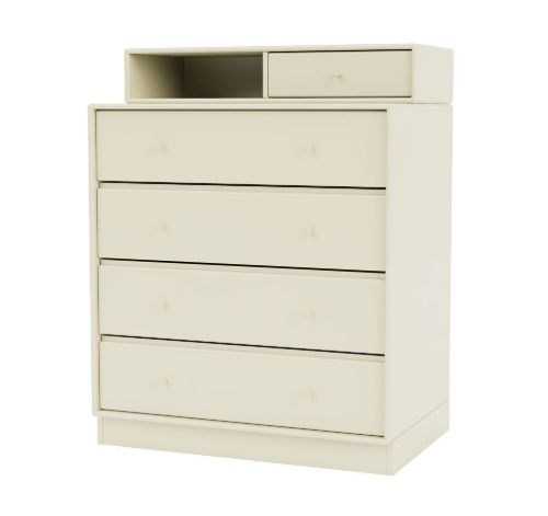 Montana Selection Keep Kommode med sokkel 7 cm 69,6x82,2 cm - 150 Vanilla