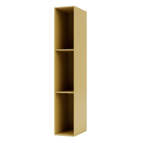 Montana Sidehængt Reol m. 3 Hylder Højre H: 138 cm - 157 Cumin