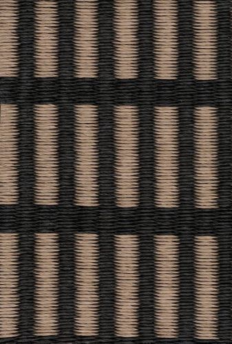 Woodnotes New York Carpet Sewn Edges 80x200 cm - Black/Antique