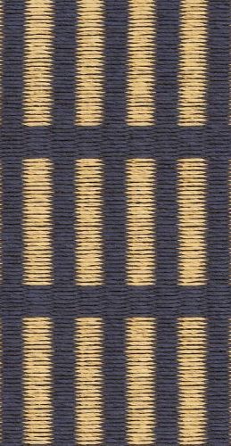 Woodnotes New York Carpet Sewn Edges 80x200 cm - Dark Blue/Natural