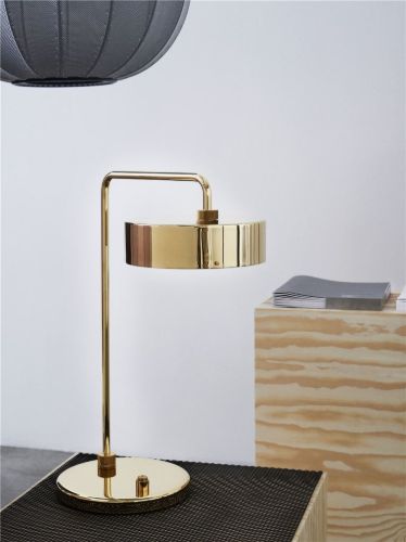Made By Hand Petite Machine Tischlampe 52x33 cm - Messing