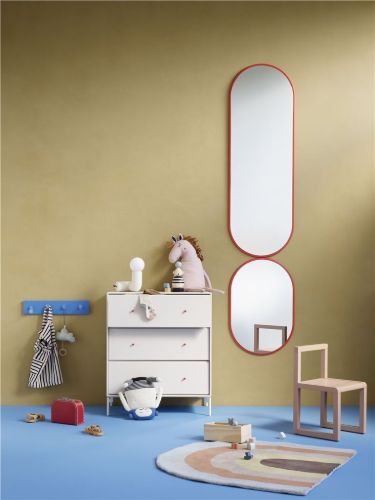 Montana Selection Carry Kommode mit Ben 69,6x69,6 cm - 09 Nordic / Chrom