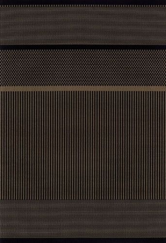 Woodnotes San Francisco Carpet Sewn Edges 80x200 cm - Black/Nutria