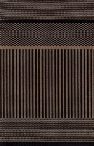 Woodnotes San Francisco Carpet Sewn Edges 140x200 cm - Black/Natural