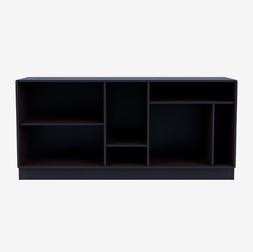 Montana Mega 200801 Beistelltisch mit Sockel 7 cm 115,2x38 cm - 147 Shadow