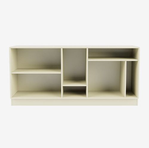 Montana Mega 200801 Beistelltisch mit Sockel 7 cm 115,2x38 cm - 150 Vanille
