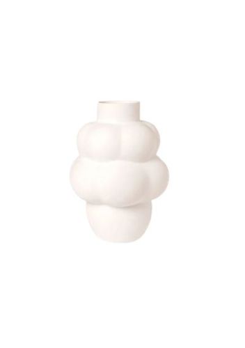 Louise Roe Balloon Vase #04 Petit H: 18 cm - Raw White
