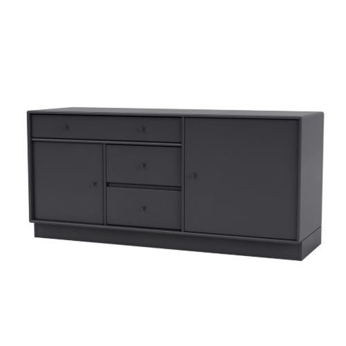 Montana Mega 200802 Skænk med sokkel 7 cm 115,2x38 cm - 04 Anthracite