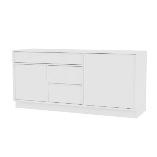 Montana Mega 200802 Skænk med sokkel 7 cm 115,2x38 cm - 101 NewWhite