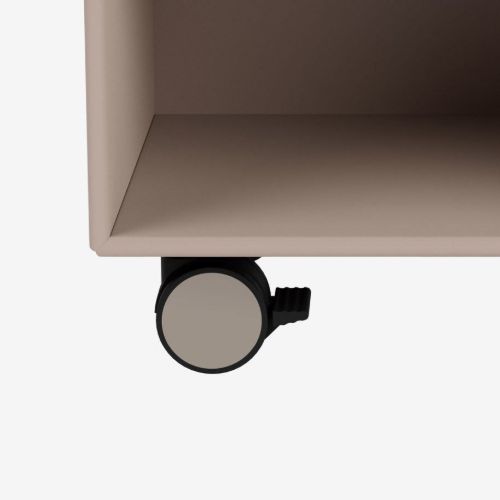 BRUG IKKE Montana SRCO Hjul til reolmodul 4 stk. H: 7,8 cm - 141 Truffle