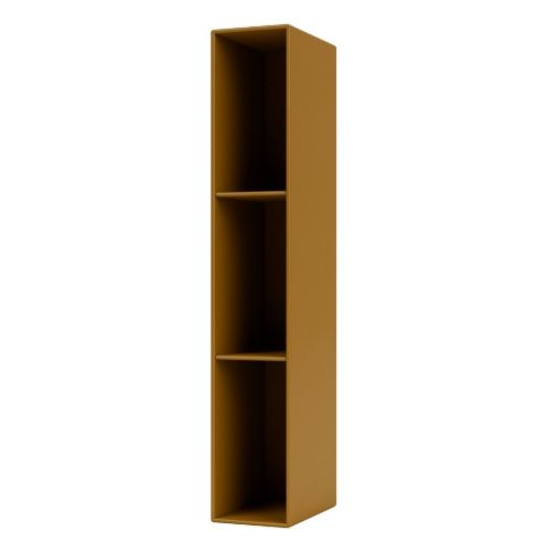 Montana Sidehængt Reol m. 3 Hylder Højre H: 138 cm - 142 Amber