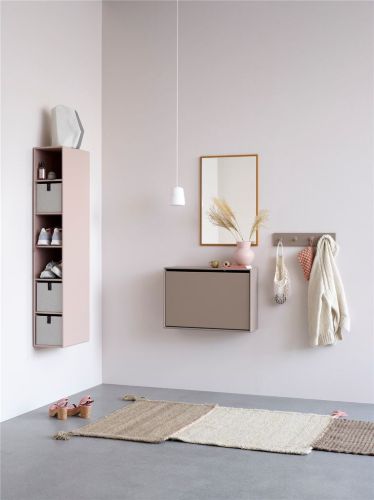 Montana Seiten-Bücherregal mit 3 Regalen rechts H: 138 cm – 152 Petersilie