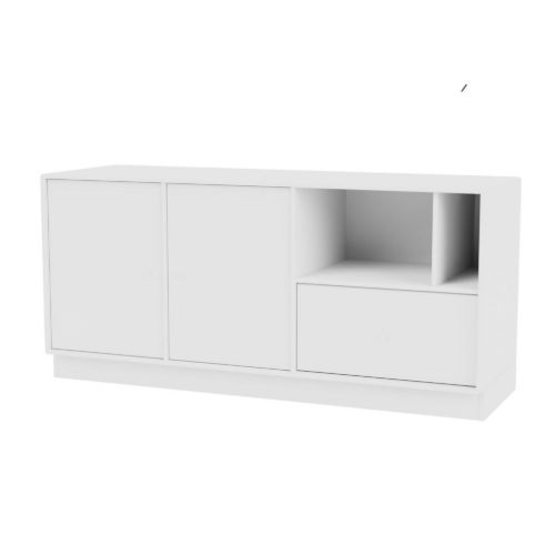 Montana Mega 200803 Skænk med sokkel 7 cm 115,2x38 cm - 101 NewWhite