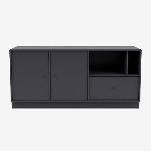 Montana Mega 200803 Beistelltisch mit Sockel 7 cm 115,2x38 cm - 147 Shadow