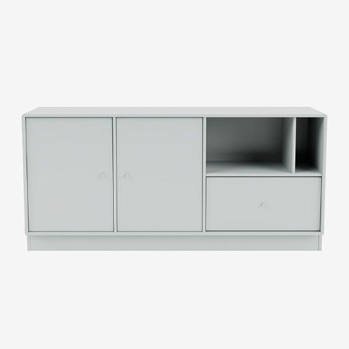 Montana Mega 200803 Beistelltisch mit Sockel 7 cm 115,2x38 cm - 156 Oyster