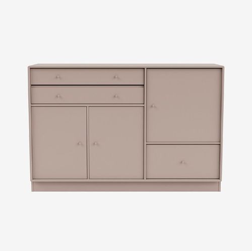 Montana Mega 201202 Beistelltisch mit Sockel 7 cm 115,2x38 cm - 137 Pilz