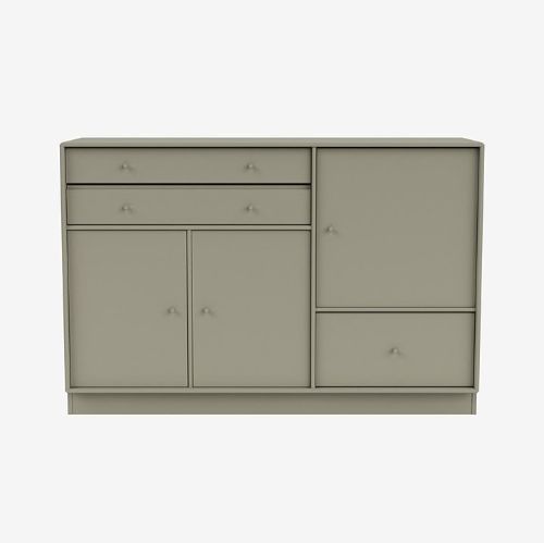 Montana Mega 201202 Beistelltisch mit Sockel 7 cm 115,2x38 cm - 144 Fenchel