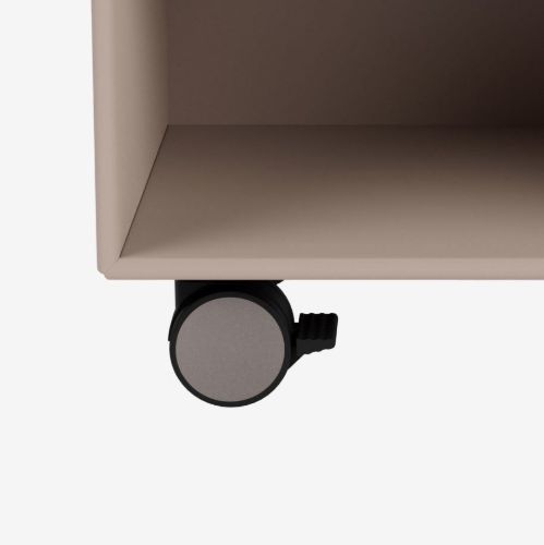 BRUG IKKE Montana SRCO Hjul til reolmodul 4 stk. H: 7,8 cm - 35 Coffee