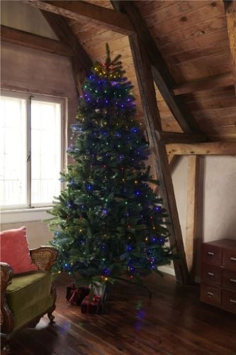 Sirius Knirke Weihnachtsbaumlichterkette H: 1,8 m - Mehrfarbig OUTLET